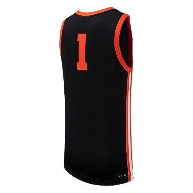 Unisex Nike #1 Black Oregon State Beavers Team Replica Basketball Jersey