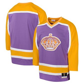 Youth Mitchell & Ness Purple Los Angeles Kings 1980 Blue Line Player Jersey