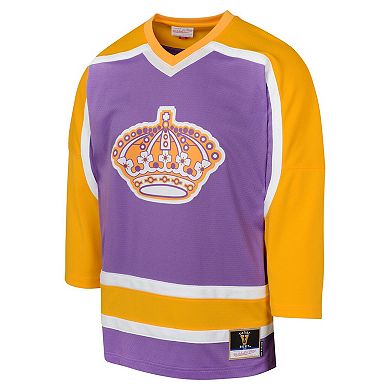 Youth Mitchell & Ness Purple Los Angeles Kings 1980 Blue Line Player Jersey