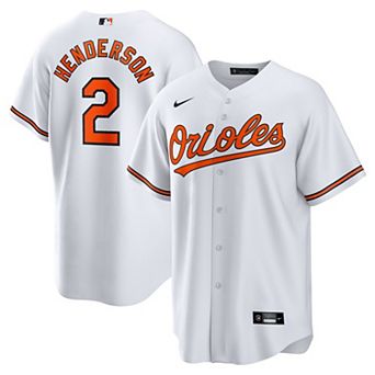 Men's Nike Gunnar Henderson White Baltimore Orioles Home Replica Player Jersey