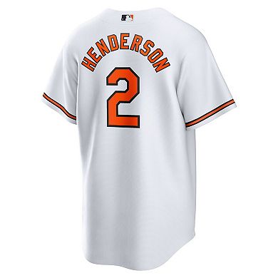 Men's Nike Gunnar Henderson White Baltimore Orioles Home Replica Player Jersey