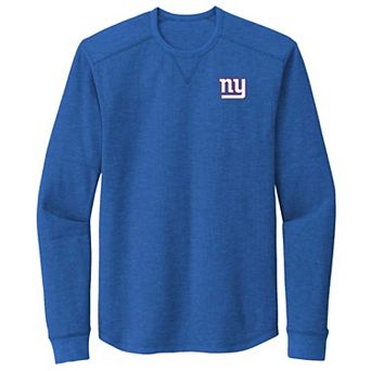 Men's Dunbrooke Royal New York Giants Cavalier Long Sleeve T-Shirt