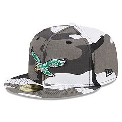 Men's New Era Black Philadelphia Eagles B-Dub 59FIFTY Fitted Hat