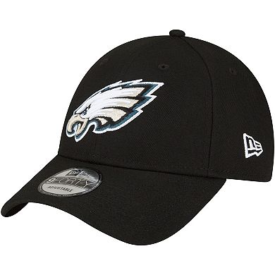 Men's New Era Black Philadelphia Eagles The League 9FORTY Adjustable Hat