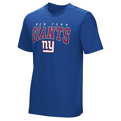 Men's  Royal New York Giants Home Team Adaptive T-Shirt