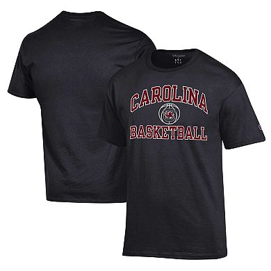 Men's Champion Black South Carolina Gamecocks Basketball Icon T-Shirt