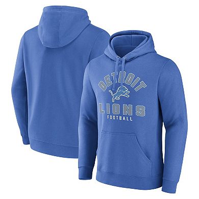 Men's Fanatics Branded Blue Detroit Lions Between the Pylons Pullover ...