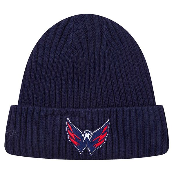 Men's Pro Standard Navy Washington Capitals Classic Core Cuffed Knit Hat