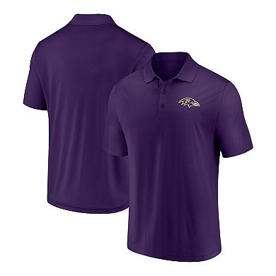 Men's Fanatics Branded Purple Baltimore Ravens Component Polo