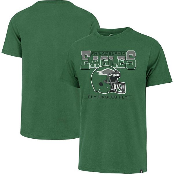 Men's '47 Kelly Green Philadelphia Eagles Time Lock Franklin T-Shirt