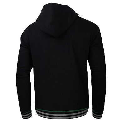 Men's Stadium Essentials Black Milwaukee Bucks Baseline Pullover Hoodie