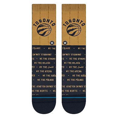 Unisex Stance Toronto Raptors 2023/24 City Edition Crew Socks