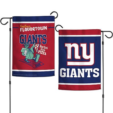 WinCraft New York Giants NFL x Guy Fieri’s Flavortown 12" x 18" Double-Sided Garden Flag