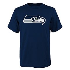 Men's Seattle Seahawks Vivid '47 Brand Black Fan T-Shirt