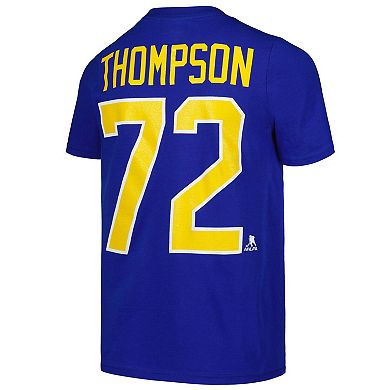 Youth Tage Thompson Royal Buffalo Sabres Player Name & Number T-Shirt