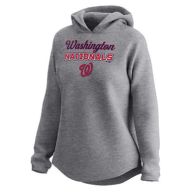 Women's Fanatics Branded Gray Washington Nationals Legacy Pullover Sweatshirt & Sweatpants Set