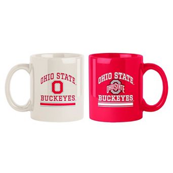 Ohio State Buckeyes 2-Pack 15oz. Color Mug Set