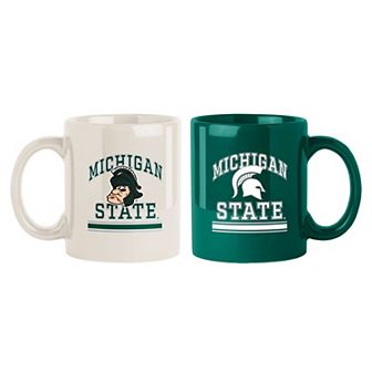 Michigan State Spartans 2-Pack 15oz. Color Mug Set