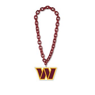 WinCraft Washington Commanders Big Chain Logo Necklace