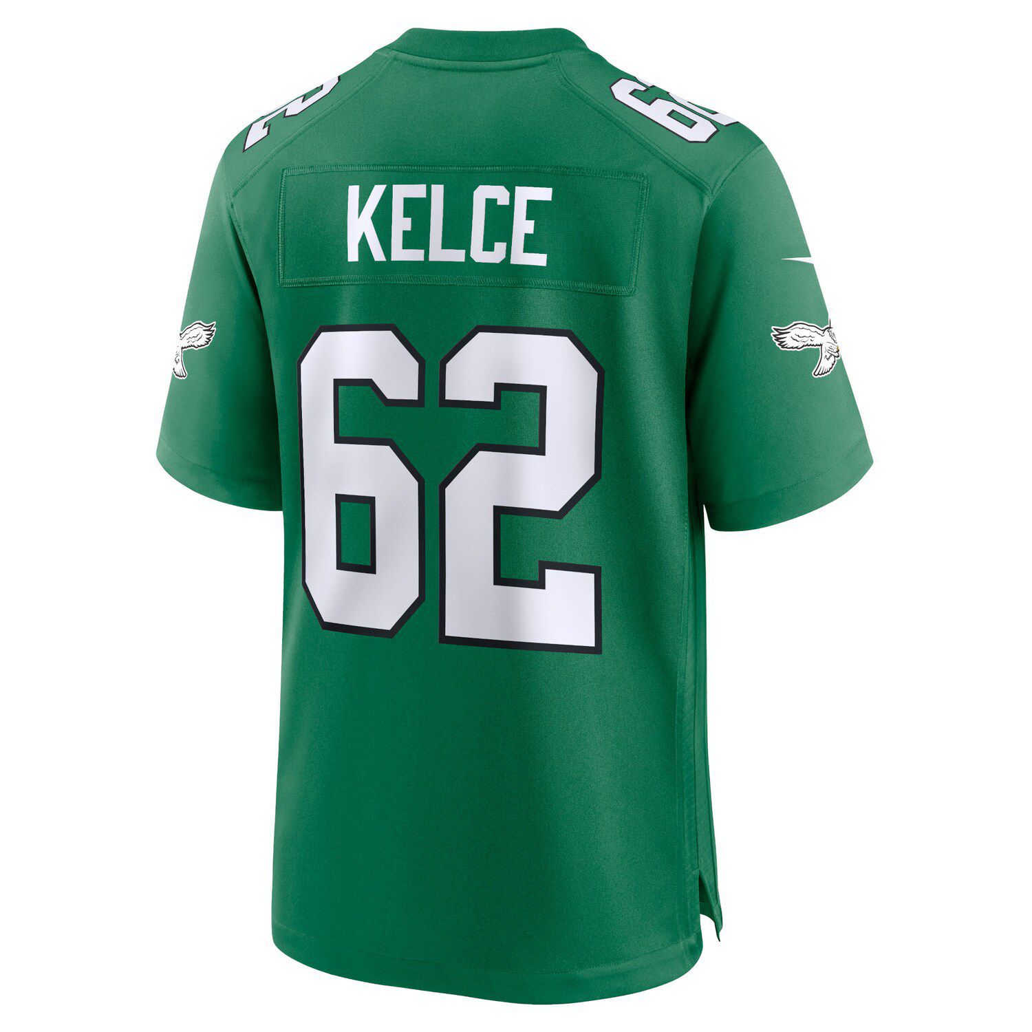 Men's Nike Jason Kelce Kelly Green Philadelphia Eagles Alternate Game ...