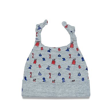 Infant New Era Heather Gray New York Giants Critter Cuffed Knit Hat