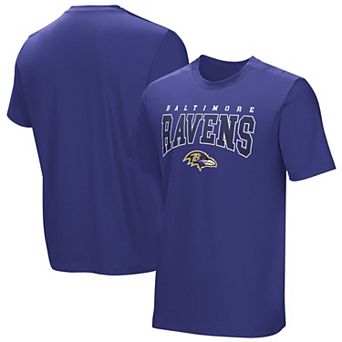 Men's Purple Baltimore Ravens Home Team Adaptive T-Shirt