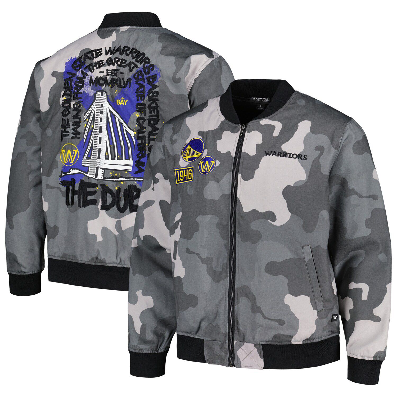 Warriors Bomber Jacket Kohls