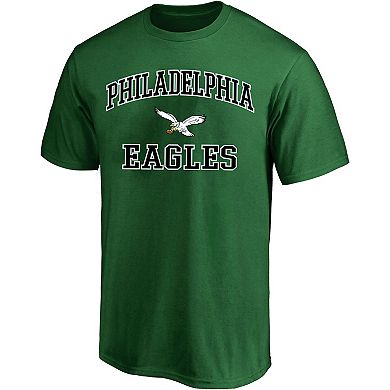 Men's Profile Kelly Green Philadelphia Eagles Big & Tall Heart & Soul T-Shirt