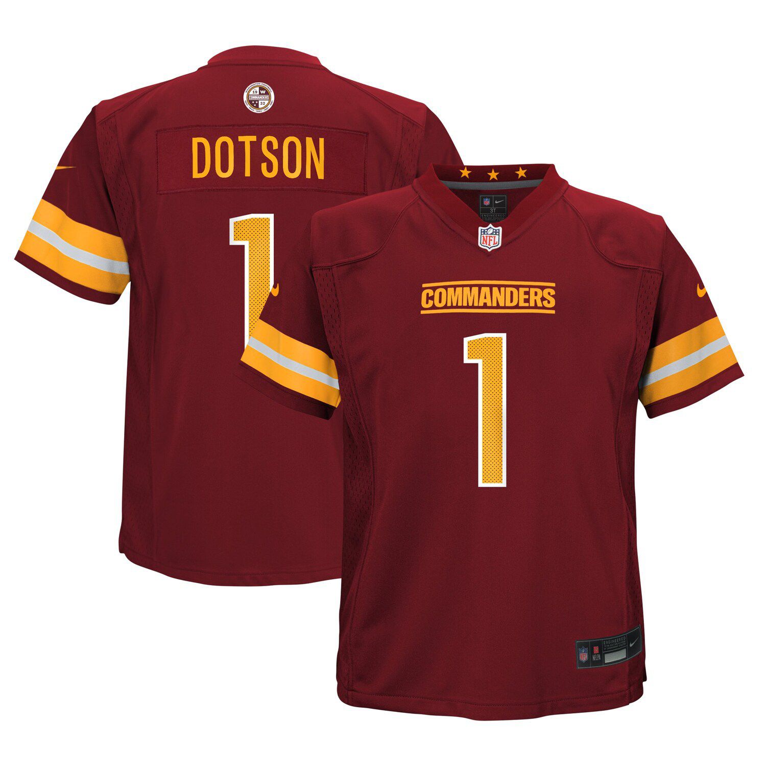 Infant 2025 redskins jersey