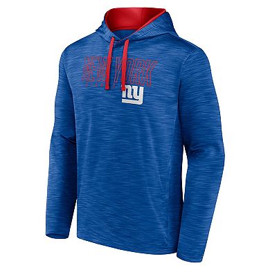 Men's Fanatics Branded Heather Royal New York Giants Hook and Ladder Pullover Hoodie