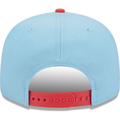 Men's New Era Light Blue/Red Buffalo Bills Two-Tone Color Pack 9FIFTY ...
