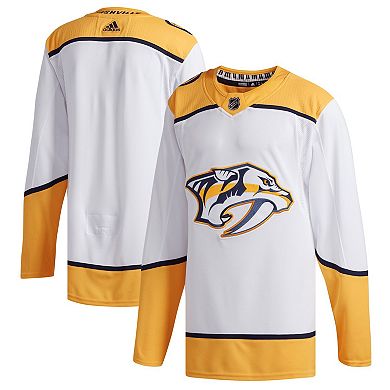 Men's adidas White Nashville Predators Away Authentic Jersey