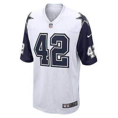 Men's Nike Deuce Vaughn White Dallas Cowboys Alternate Game Jersey