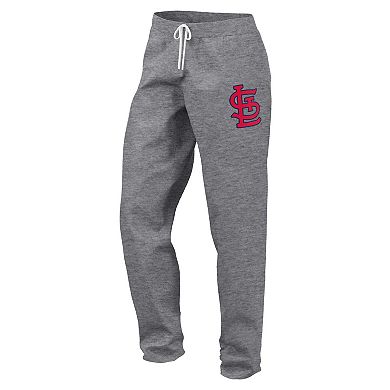 Women's Fanatics Branded Gray St. Louis Cardinals Legacy Pullover ...