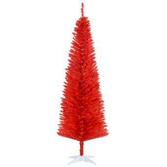 Artificial Christmas Tree 6' Indoor Realistic Holiday Decoration, Light Green
