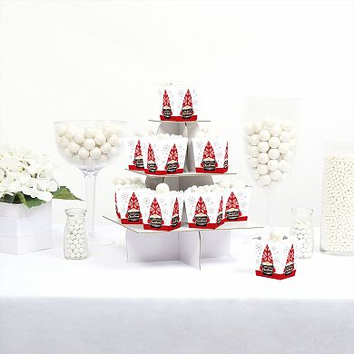 Big Dot Of Happiness Christmas Gnomes Mini Holiday Party Treat Candy Boxes 12 Ct