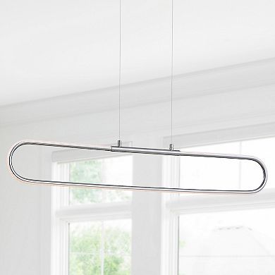 Ned Dimmable Adjustable Integrated Led Metal Linear Pendant