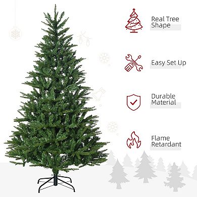6ft Tall Prelit Artificial Christmas Tree Holiday Décor With 936 Branches