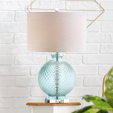 Estelle Glass And Crystal Led Table Lamp