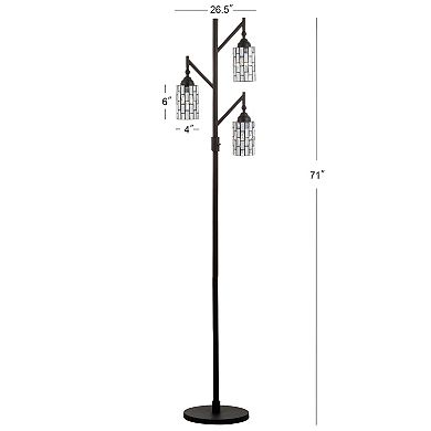 Lewis Tiffany Style Multi Light Led Floor Lamp