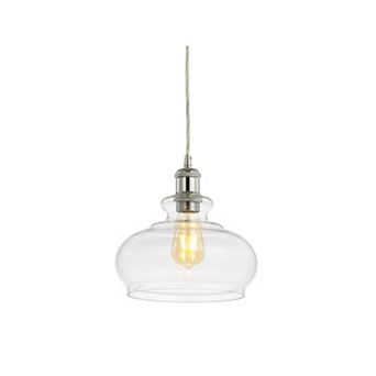 Wyatt Adjustable Drop Pharmacy Metal/glass Led Pendant