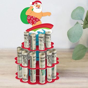 Big Dot Of Happiness Tropical Christmas Diy Beach Santa Holiday Party Money Gift Cash Cake