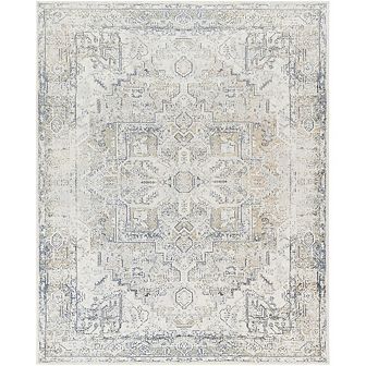 Dry Ridge Traditional Washable Area Rug