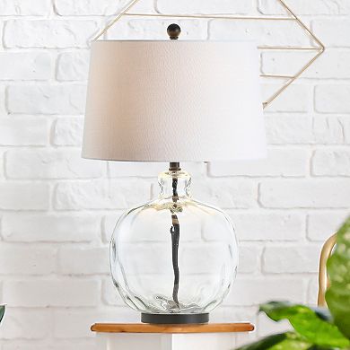Rae Glassmetal Led Table Lamp