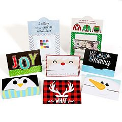 Big Dot of Happiness Jolly Santa Claus - Christmas Money & Gift Card Nifty  Gifty Card Holders - 8 Ct