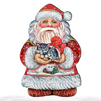 32-Inch Deerest Friends Christmas Outdoor Yard Sign Handcrafted Wooden Porch Decor by G. DeBrekht