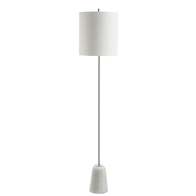 Lincoln Marble/metal Led Floor Lamp