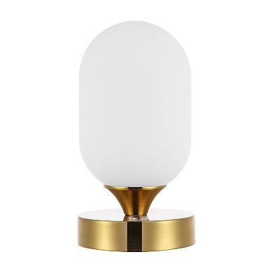 Eli Bohemian Farmhouse Iron Rechargeable Integrated Led Table Lamp