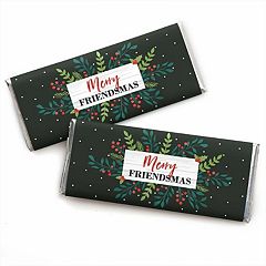 Big Dot Of Happiness Jolly Santa Claus - Candy Bar Wrapper