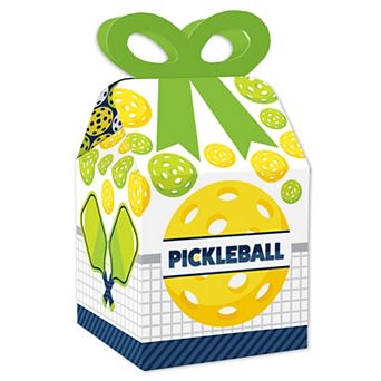 Big Dot Of Happiness Let’s Rally Pickleball Birthday Or Retirement Party Bow Boxes 12 ct